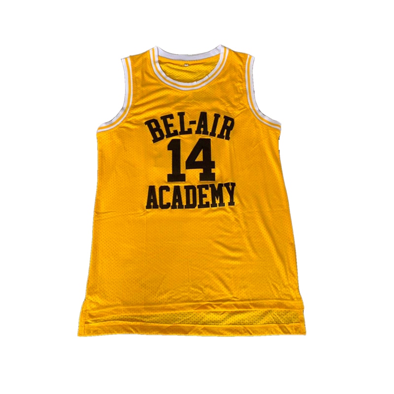 basketball-jerseys-Bad-Boy-BEL-AIR-ACADEMY-14-SMITH-jersey-Embroidery-sewing-sportswear-Hip-hop-culture-1